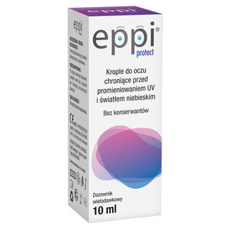 Eppi Protect, krople do oczu chroniące przed promieniowaniem UV, 10 ml - 2 - zdjęcie produktu