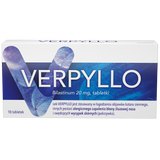 Verpyllo 20 mg, 10 tabletek - miniaturka zdjęcia produktu