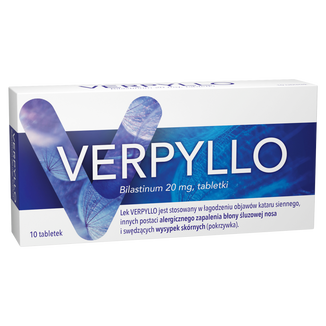 Verpyllo 20 mg, 10 tabletek - 10 - zdjęcie produktu