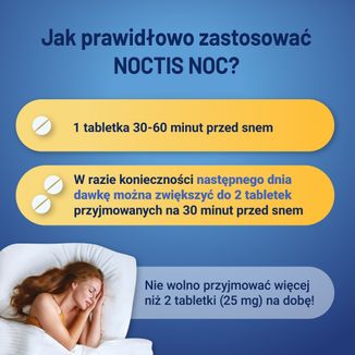Noctis Noc 12,5 mg, 14 tabletek powlekanych - 4 - zdjęcie produktu