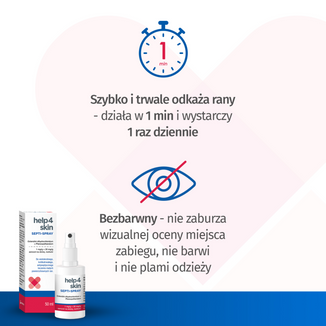 Help4Skin Septi-Spray 1 mg + 20 mg/g, aerozol na skórę, 50 ml - 6 - zdjęcie produktu
