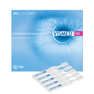 Vismed Gel, nawilżające krople do oczu, 0,45 ml x 20 sztuk - zdjęcie produktu