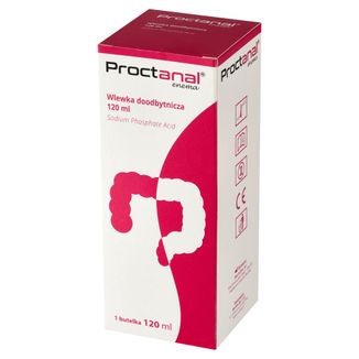 Proctanal Enema, wlewka doodbytnicza, 120 ml - 3 - zdjęcie produktu