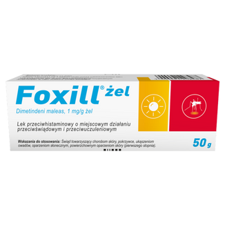 Foxill, 1 mg/ g, żel, 50 g - 2 - zdjęcie produktu
