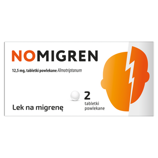 Nomigren 12,5 mg, 2 tabletki powlekane - 2 - zdjęcie produktu