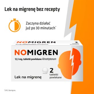 Nomigren 12,5 mg, 2 tabletki powlekane - 5 - zdjęcie produktu