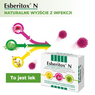 Esberitox N 10 mg + 7,5 mg + 2 mg, 40 tabletek - 2 - zdjęcie produktu