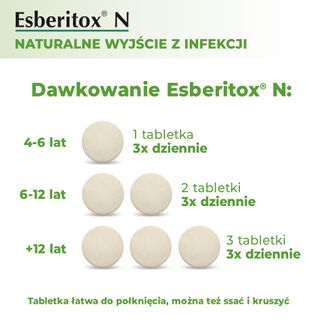 Esberitox N 10 mg + 7,5 mg + 2 mg, 40 tabletek - 5 - zdjęcie produktu
