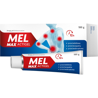 Mel Max Actigel 20 mg/g, żel, 180 g - 2 - zdjęcie produktu