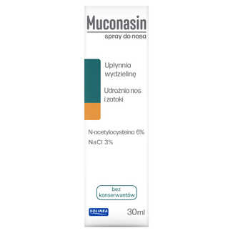 Muconasin, spray do nosa, 30 ml - zdjęcie produktu