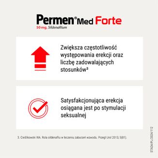 Permen Med Forte 50 mg, 4 tabletki powlekane - 6 - zdjęcie produktu