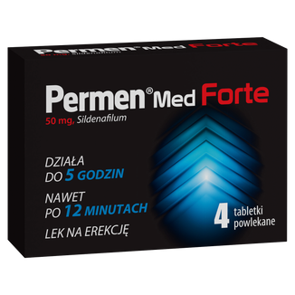 Permen Med Forte 50 mg, 4 tabletki powlekane - 3 - zdjęcie produktu