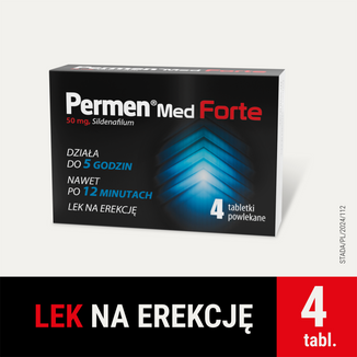 Permen Med Forte 50 mg, 4 tabletki powlekane - 8 - zdjęcie produktu