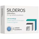 Silderos 25 mg, 4 tabletki - miniaturka zdjęcia produktu