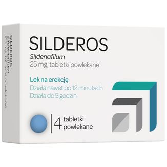 Silderos 25 mg, 4 tabletki - zdjęcie produktu