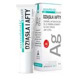 Nanobiotic Med Plus Silver Dziąsła i Afty, żel na stany zapalne jamy ustnej, 15 ml - miniaturka zdjęcia produktu