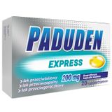 Paduden Express 200 mg, 20 kapsułek KRÓTKA DATA - miniaturka zdjęcia produktu