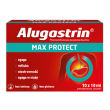 Alugastrin Max Protect, zawiesina doustna, 10 saszetek - miniaturka zdjęcia produktu