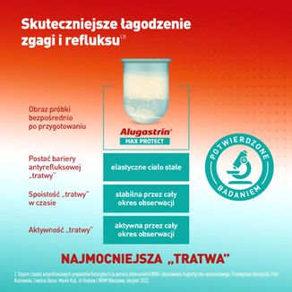 Alugastrin Max Protect, zawiesina doustna, 10 saszetek - 4 - zdjęcie produktu