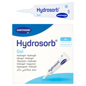 Hydrosorb Gel, hydrożel, 8 g x 5 sztuk - 2 - zdjęcie produktu