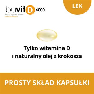 Ibuvit D3 4000 IU, 150 kapsułek - 5 - zdjęcie produktu