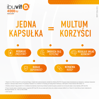 Ibuvit D3 4000 IU, 150 kapsułek - 4 - zdjęcie produktu