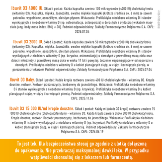 Ibuvit D3 4000 IU, 150 kapsułek - 7 - zdjęcie produktu