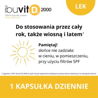 Ibuvit D3 2000 IU, 150 kapsułek - 6 - zdjęcie produktu
