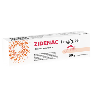 Zidenac 1 mg/g, żel, 30 g KRÓTKA DATA - 3 - zdjęcie produktu
