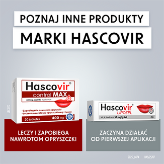 Hascovir Protect, plastry na opryszczkę, 15 sztuk - 6 - zdjęcie produktu