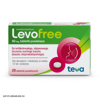 Levofree 60 mg, 20 tabletek powlekanych - zdjęcie produktu