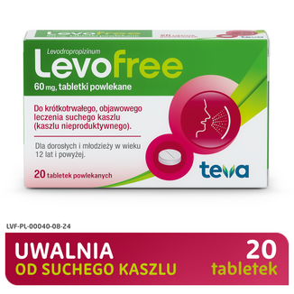 Levofree 60 mg, 20 tabletek powlekanych - 2 - zdjęcie produktu