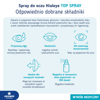 Hialeye Top Spray, spray do oczu, 17 ml - 4 - zdjęcie produktu