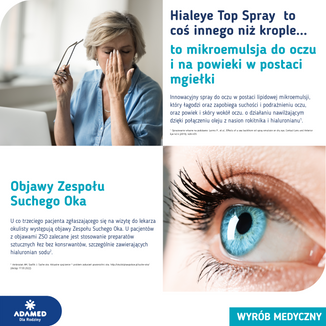 Hialeye Top Spray, spray do oczu, 17 ml - 5 - zdjęcie produktu