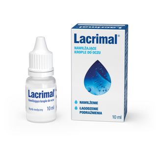Lacrimal, nawilżające krople do oczu, 10 ml - 3 - zdjęcie produktu