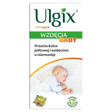 Ulgix Wzdęcia Baby, emulsja doustna z symetykonem ze strzykawką dozującą, 40 g - miniaturka zdjęcia produktu