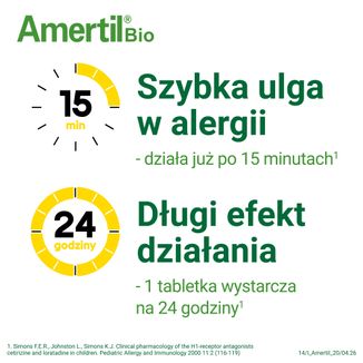 Amertil Bio 10 mg, 20 tabletek powlekanych - 4 - zdjęcie produktu