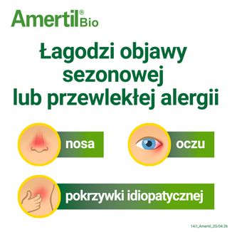 Amertil Bio 10 mg, 20 tabletek powlekanych - 5 - zdjęcie produktu