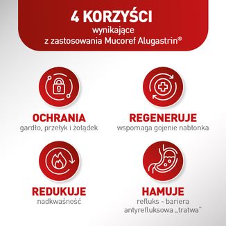 Mucoref Alugastrin, 15 ml x 14 saszetek - 5 - zdjęcie produktu