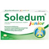Soledum Junior 100 mg, 20 kapsułek KRÓTKA DATA - miniaturka zdjęcia produktu