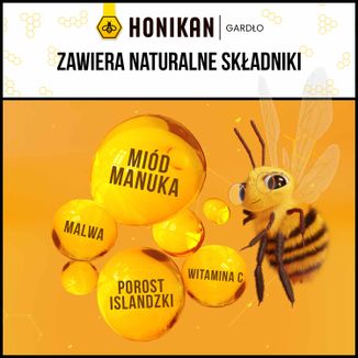 Honikan Gardło, 2-fazowe pastylki do ssania dla dzieci od 6 lat i dorosłych, smak cytrynowy, 16 sztuk - 4 - zdjęcie produktu
