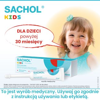 Sachol Kids na afty i aftowe zapalenie jamy ustnej, żel, 15 ml - 6 - zdjęcie produktu