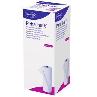 Peha-haft, elastyczna opaska kohezyjna, 12 cm x 4 m, 1 sztuka - zdjęcie produktu