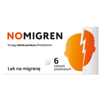 Nomigren 12,5 mg, 6 tabletek powlekanych - 2 - zdjęcie produktu