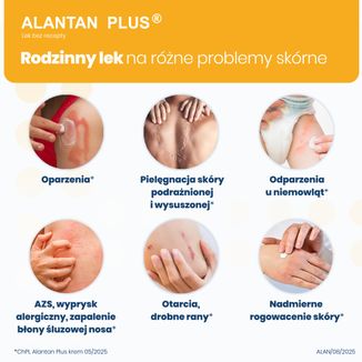 Alantan Plus (20 mg + 50 mg)/g, krem, 100 g - 4 - zdjęcie produktu