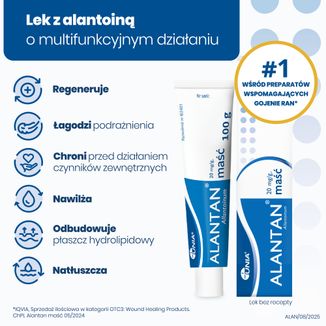 Alantan 20 mg/1 g, maść, 100 g - 3 - zdjęcie produktu