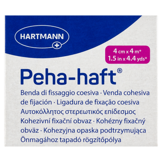 Peha-haft, kohezyjna opaska podtrzymująca, 4 cm x 4 m, 1 sztuka - zdjęcie produktu