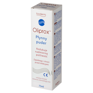 Oliprox, puder płynny, redukuje nadmierną potliwość, 75 ml - 3 - zdjęcie produktu