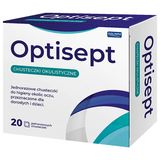 Optisept, chusteczki okulistyczne, 20 sztuk - miniaturka zdjęcia produktu
