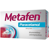 Metafen Paracetamol 500 mg, 60 tabletek - miniaturka zdjęcia produktu